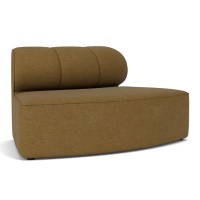 Audo Copenhagen Eave Seamline Modular Convex Open Section Sofa in Gold