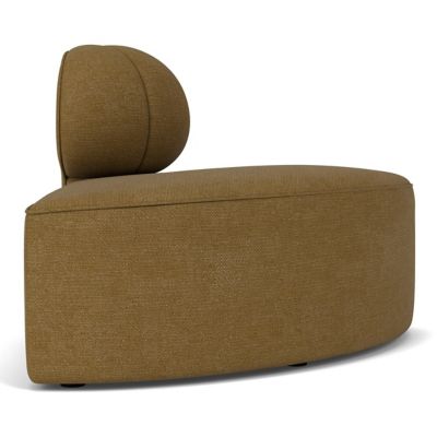 Audo Copenhagen Eave Seamline Modular Convex Corners Section Sofa in Gold