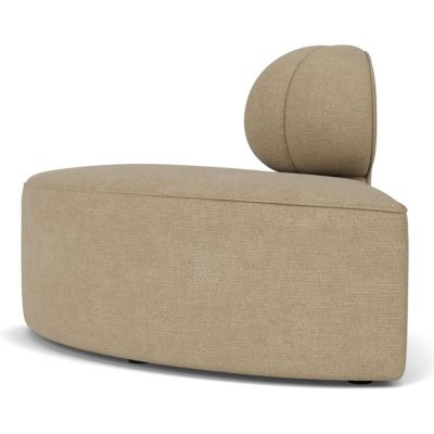 Audo Copenhagen Eave Seamline Modular Convex Corners Section Sofa in Beige