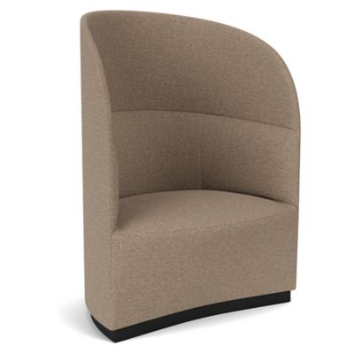 Audo Copenhagen Tearoom Lounge Chair, High Back - Color: Brown - 9607101-02