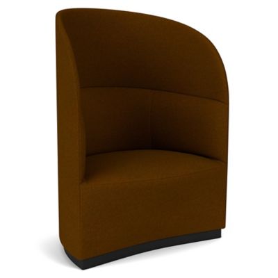 Audo Copenhagen Tearoom Lounge Chair, High Back - Color: Brown - 9607103-02