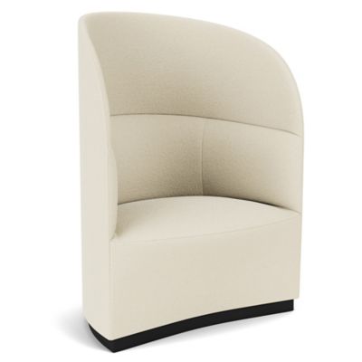 Audo Copenhagen Tearoom Lounge Chair, High Back - Color: White - 9607103-02