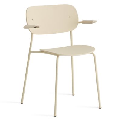 Audo Copenhagen Co Outdoor Dining Armchair in Cream