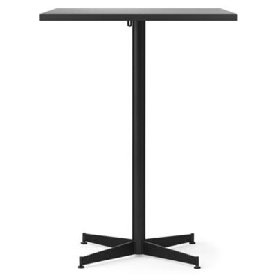 Audo Copenhagen Nook Rectangular Bar/Counter Table with Star Base in Black