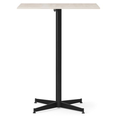 Audo Copenhagen Nook Rectangular Bar/Counter Table with Star Base in Beige