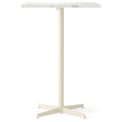 Audo Copenhagen Nook Rectangular Bar/Counter Table with Star Base in White