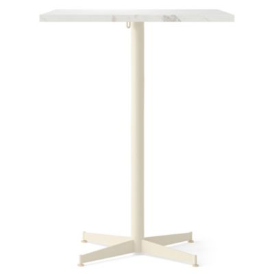 Audo Copenhagen Nook Rectangular Bar/Counter Table with Star Base in White