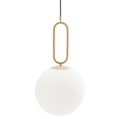 Alder & Ore Asha Pendant Light - Color: White - Size: Medium