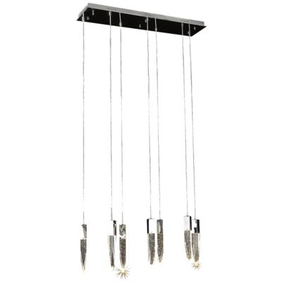 Avenue Lighting Aspen Linear Chandelier - Color: Polished Chrome - HF1900-7