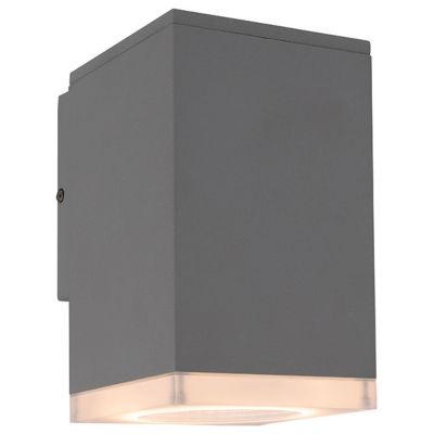 Avenue Lighting Avenue AV9890 Outdoor LED Wall Sconce - Color: Grey - Size: