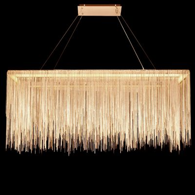 Avenue Lighting Fountain Ave. Linear Chandelier - Color: Gold - HF1201-G