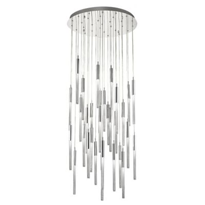 Avenue Lighting Boa Circular Multi-Light Pendant Light - Color: Polished Ni