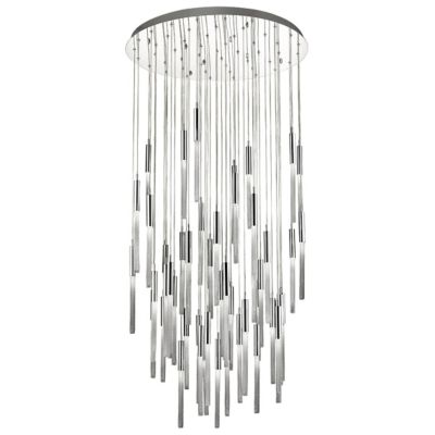 Avenue Lighting Boa Circular Multi-Light Pendant Light - Color: Polished Ni