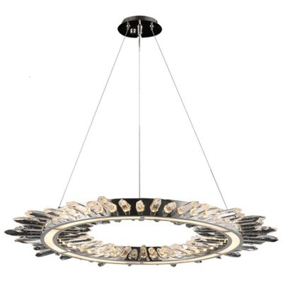 Avenue Lighting Aspen Chandelier - Color: Polished Nickel - Size: Medium - 