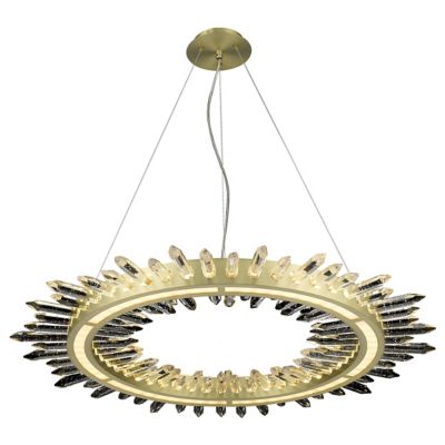 Avenue Lighting Aspen Chandelier - Color: Brass - Size: Medium - HF3034-BB