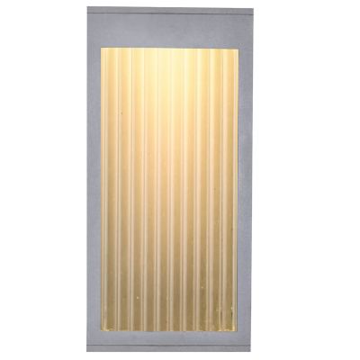 Avenue Lighting Avenue LED Outdoor Wall Sconce - Color: Clear - Size: 12