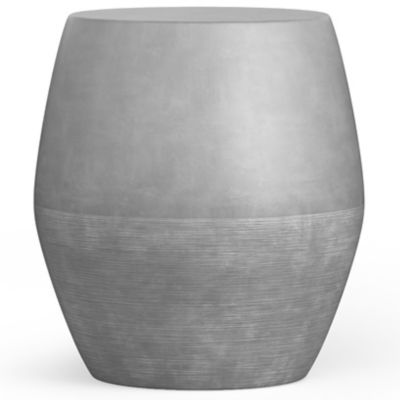 Azzurro Living Durban Outdoor Side Table - Color: Grey - DUR-C10ST