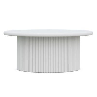 Azzurro Living Palma Outdoor Coffee Table - Color: White - PMA-A17CT