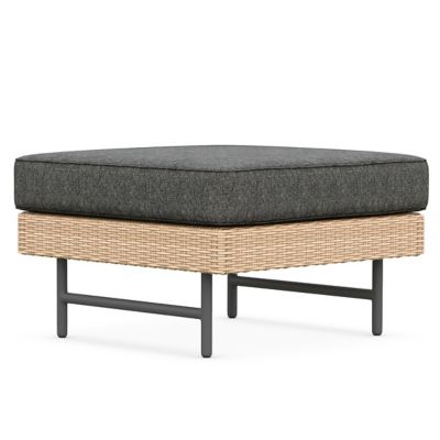 AZR2449621 Azzurro Living Sonoma Outdoor Ottoman - Color: Bei sku AZR2449621