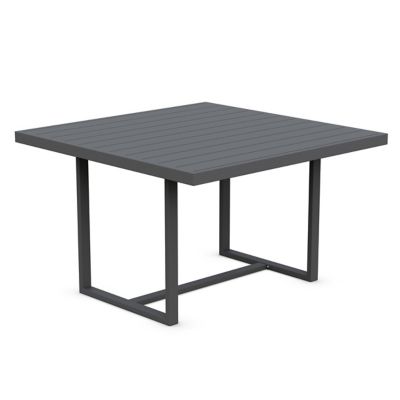 Azzurro Living Pavia Outdoor Square Dining Table - Color: Black - PAV-A16DT