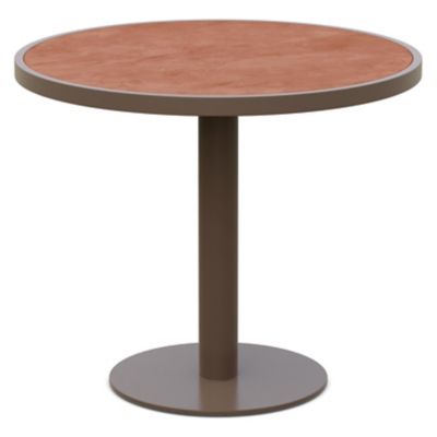 Azzurro Living Bordeaux Outdoor Dining Table in Red