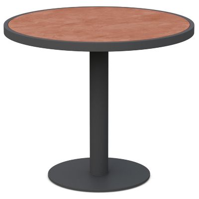 Azzurro Living Bordeaux Outdoor Dining Table in Red