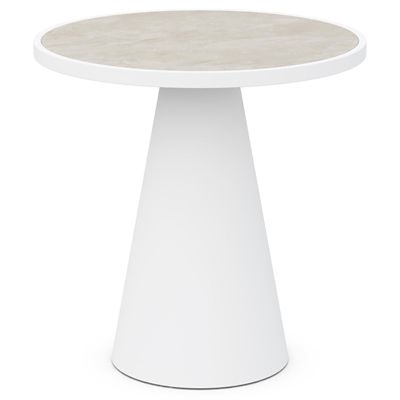 Azzurro Living Leon Outdoor Counter/Bar Table in White