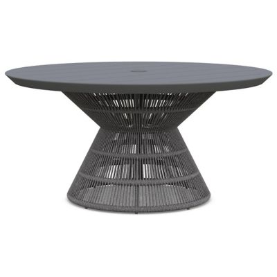 Azzurro Living Captiva Outdoor Dining Table in Black