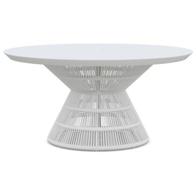 Azzurro Living Captiva Outdoor Dining Table in White