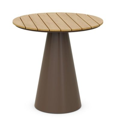 Azzurro Living Leon Outdoor Alpine Weather Wood Bar/Counter Table in Bronze