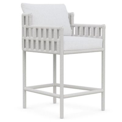 Azzurro Living Santa Cruz Outdoor Bar/Counter Stool in Beige