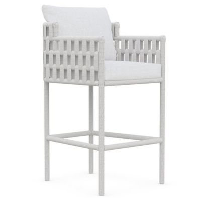 Azzurro Living Santa Cruz Outdoor Bar/Counter Stool in Beige