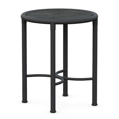 Azzurro Living Athens Outdoor Side Table in Black