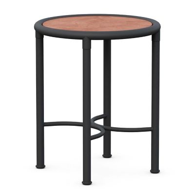 Azzurro Living Athens Outdoor Side Table in Orange