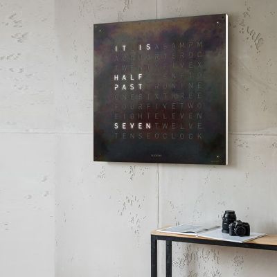 Qlocktwo Touch Table Alarm Clock By Qlocktwo At Lumens Com