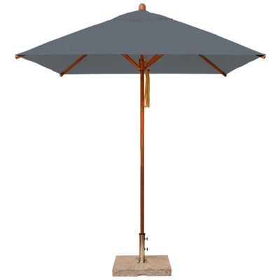 BAM1983139 Bambrella Levante Square Bamboo Umbrella - Color:  sku BAM1983139