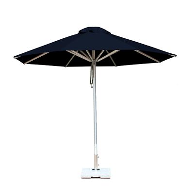 Bambrella Hurricane Round Umbrella - Color: Black - Size: 8.5 ft - 2.5m R-H