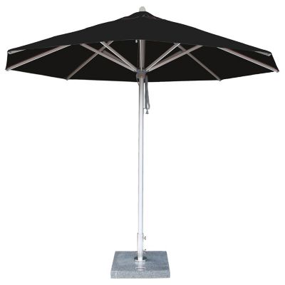 Bambrella Hurricane Round Umbrella - Color: Black - Size: 10 ft - 3.0m R-H-