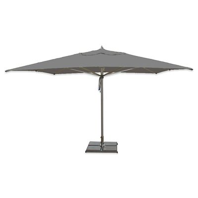 Bambrella Hurricane Square Umbrella - Color: Grey - Size: 11 ft - 3.4m SQ-H