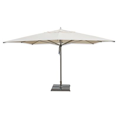 Bambrella Hurricane Square Umbrella - Color: Beige - Size: 11 ft - 3.4m SQ-