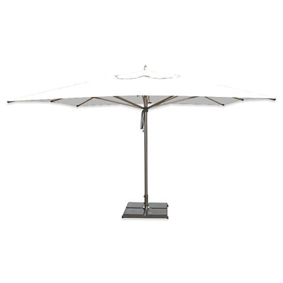 BAM1983352 Bambrella Hurricane Square Umbrella - Color: White sku BAM1983352