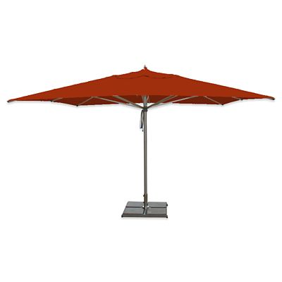 Bambrella Hurricane Square Umbrella - Color: Red - Size: 11 ft - 3.4m SQ-H-