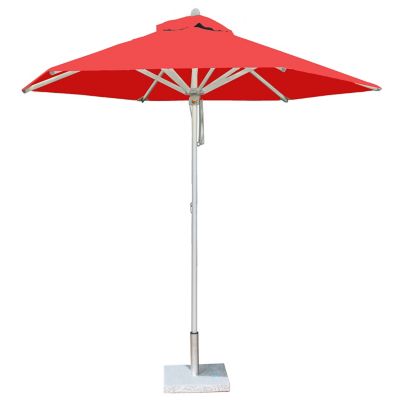 Bambrella Santa Ana Round Umbrella - Color: Red - 2.7m R-SA-R