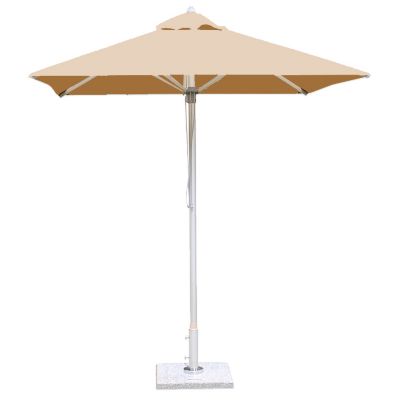 BAM1983512 Bambrella Santa Ana Square Umbrella - Color: Brown sku BAM1983512