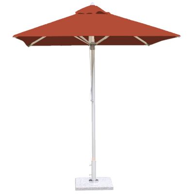 Bambrella Santa Ana Square Umbrella - Color: Red - 2.0m SQ-SA-TC