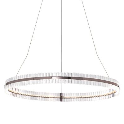 Baroncelli Saturno LED Chandelier - Color: Silver - Size: Extra Large - SAT