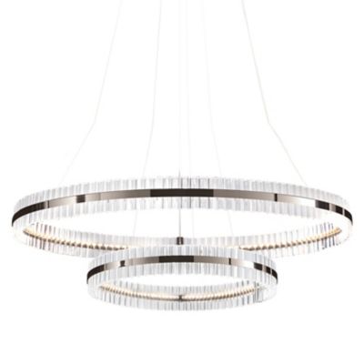 BAR2225200 Baroncelli Saturno LED 2-Tier Chandelier - Color:  sku BAR2225200