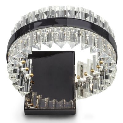 BAR2225227 Baroncelli Saturno LED Wall Sconce - Color: Silver sku BAR2225227