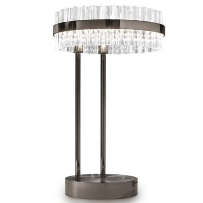 Baroncelli Saturno LED Table Lamp - Color: Silver - SATURNO TL-PBK