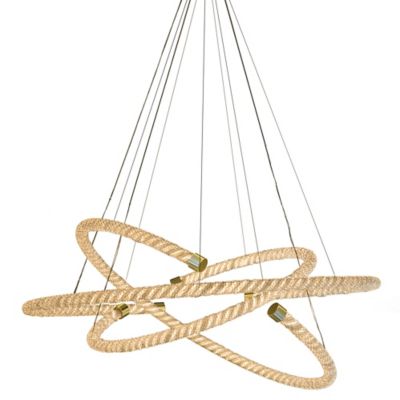 BAR2225266 Baroncelli Mico LED 3-Tier Chandelier - Color: Cle sku BAR2225266